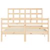 vidaXL Bed Frame without Mattress 140x200 cm Solid Wood