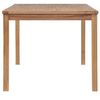 vidaXL Garden Table 150x90x77 cm Solid Teak Wood