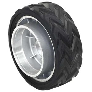 vidaXL Wheel for Jockey Wheel &Oslash;19.5x10 cm Aluminium and Rubber