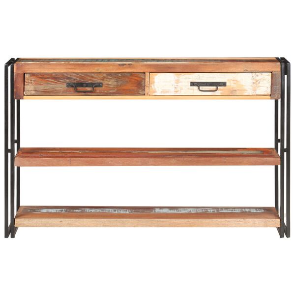 vidaXL Sideboard 120x30x75 cm Solid Reclaimed Wood