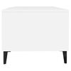 vidaXL Coffee Table White 102x50x40 cm Engineered Wood
