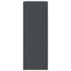 vidaXL Sideboard Anthracite 67x39x107 cm Steel