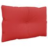 vidaXL Pallet Cushions 3 pcs Red Fabric