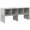 vidaXL Shoe Rack Stackable Concrete Grey 89.5x30x40 cm
