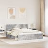 vidaXL Bed Frame with Headboard Concerte 180 x 200 cm Solid Pine Wood