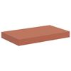 vidaXL Wall Shelf 4 pcs Red 40 x 23.5 x 4 cm Engineered Wood