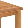 vidaXL Coffee Table Brown 60 x 60 x 36 cm Solid Teak Wood