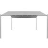 vidaXL Garden Gazebo Steel 400x400x260 cm Anthracite