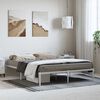 vidaXL Metal Bed Frame without Mattress White 150x200cm