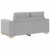 vidaXL Sofa Cloud Grey 160 x 80 x 82 cm Fabric
