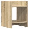 vidaXL Plant Stand Sonoma Oak 30 x 30 x 40 cm Engineered Wood