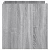 vidaXL Bedside Cabinet Grey Sonoma 45x50x50 cm Engineered Wood