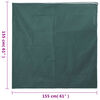 vidaXL Plant Fleece Covers with Zip 2 pcs 70 g/m&sup2; 1.55x1.55 m