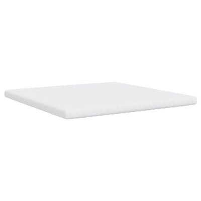 vidaXL Foam Mattress White 200x200 cm 7-Zone Hardness 20 ILD