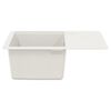 vidaXL Sink White 560 x 460 mm 80% Quartz and 20% Resin