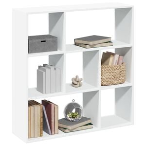vidaXL Room Divider Bookcase White 102x29x103,5 cm Engineered Wood