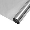 vidaXL Static Reflective Solar Window Film Silver 60 x 500 cm PVC