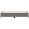 vidaXL Bed Frame Light grey 160 x 200 cm Corduroy fabric