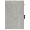 vidaXL Desk Cabinet Concrete Grey 40x49x75 cm Engineered Wood