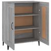 vidaXL Sideboard Grey Sonoma 69.5x34x90 cm Engineered Wood