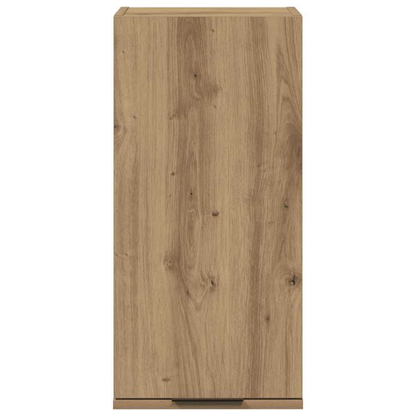 vidaXL Wall-mounted Bathroom Cabinet Artisan Oak 32x20x67 cm