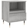 vidaXL Bedside Cabinet Grey Sonoma 40x35x50 cm Engineered Wood