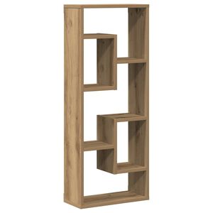 vidaXL Wall Shelf Artisan Oak 36x16x90 cm Engineered Wood