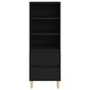 vidaXL Highboard Black 40x36x110 cm Engineered Wood
