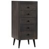vidaXL Sideboard Solid Mango Wood 40x40x91 cm