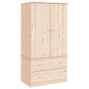 vidaXL Wardrobe ALTA 90x55x170 cm Solid Wood Pine