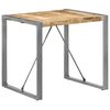 vidaXL Dining Table | Rough Mango Wood | 80x80x75 cm | Durable | Dining Table