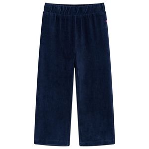 vidaXL Kids'Pants Corduroy Navy 116