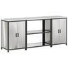 vidaXL Kitchen Storage Set HATTEM 3 pcs Silver Stainless Steel