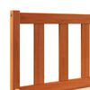 vidaXL Bed Frame without Mattress Wax Brown 150x200 cm King Size Solid Wood Pine