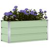 vidaXL Planter Green 100 x 40 x 45 cm Steel
