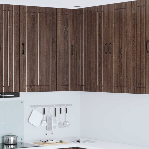 vidaXL Kitchen Cabinet Brown Oak 57 x 57 x 100 cm Engineered Wood