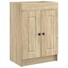 vidaXL Bathroom under Sink Cabinet Sonoma Oak 78.5 x 37.5 x 81 cm