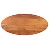 vidaXL Table Top 100x40x3,8 cm Oval Solid Wood Acacia