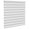 vidaXL Zebra Blind Light Grey 150x100 cm Fabric Width 145.9 cm Polyester