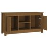 vidaXL TV Cabinet Honey Brown 103x36.5x52 cm Solid Wood Pine