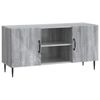 vidaXL TV Cabinet Grey Sonoma 102 x 34.5 x 50 cm Engineered Wood