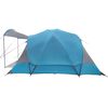 vidaXL Family Tent Tunnel 8-Person Blue Waterproof