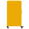 vidaXL Sideboard Mustard Yellow 100.5x39x72 cm Steel