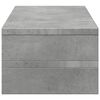 vidaXL Monitor Stand Concrete Grey 54x22x15 cm Engineered Wood