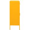 vidaXL Storage Cabinet Mustard Yellow 80x35x101.5 cm Steel
