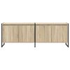 vidaXL TV Cabinet Sonoma 140 x 36 x 49.5 cm Engineered Wood