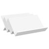 vidaXL Magazine Rack White 65 x 53 x 28.5 cm Engineered Wood