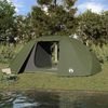 vidaXL Fishing Tent with Roof Olive green 514 x 465 x 187 cm Polyester