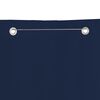 vidaXL Balcony Screen Blue 100x240 cm Oxford Fabric