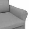 vidaXL Armchair Light grey 76 x 94 x 102 cm Fabric